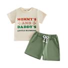 Roupas: roupa de verão para bebês e meninos LIOMENGZI, camiseta e shorts