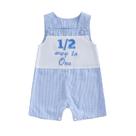 Roupas RSRZRCJ para bebês de meio aniversário de 6 a 12 meses azuis