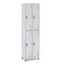 Roupeiro 191x85x40Cm 4 Portas Ideal para Academia Vestiário