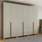 Roupeiro 232x136x61 Cm com 3 Portas