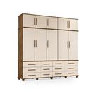 Roupeiro 5 Portas Arles Malbec Off White
