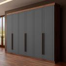 Roupeiro Capri Casal MDP com 6 Portas 2,63m Carraro FT