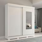 Roupeiro Casal 2 Portas Correr 3 Gavetas Ilhéus Panan