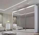 Roupeiro Casal Dubai 3 Portas Espelhadas e 6 Gavetas D'Doro Móveis Roupeiro Casal Dubai 3 Portas Espelhadas e 6 Gavetas D'Doro Móveis