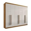 Roupeiro da Vinci 6 Portas D Doro Cinamomo Off Roupeiro da Vinci 6 Portas D Doro Cinamomo Off
