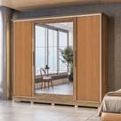 Roupeiro Kappesberg 4 Portas Correr 4 Gavetas CB01N565
