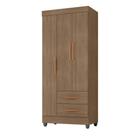 Roupeiro Lite 3 Portas 2 Gavetas Guarda-Roupa Solteiro Roupeiro Lite 3 Portas 2 Gavetas Guarda-Roupa Solteiro