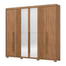Roupeiro Norton 6 Portas Nature Henn Roupeiro Norton 6 Portas Nature Henn