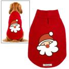 Roupinha de Papai Noel p/ Cães Grande Porte Natal Pet Tam 12 Cor:Vermelho