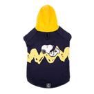 Roupinha Moletom para cães modelo Snoopy Sleeping com Capuz Cachorros Zooz Pets