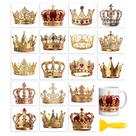 Rub on Transfers Peacoblue 18 Sheets for Crafts Crowns