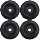 Rubber Bump Stops JQuad de 2,5 cm para porta de rampa de reboque (pacote com 4)