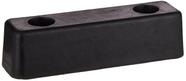 Rubber Bumper Buyers Products B5760 5x6x20cm para caminhões, conjunto de 2 Rubber Bumper Buyers Products B5760 5x6x20cm para caminhões, conjunto de 2