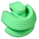 Rubber Dog Chew Toy Treat Ball Durable Interactive Green
