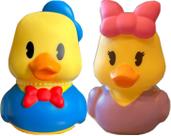 Rubber Duck Just Play Donald The Duck and Daisy 3 Bath Toys