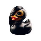 Rubber Duck Lady Valentina Dark Gothic Punk Rock colecionável