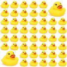 Rubber Duck LOVEXIRAN Mini Yellow, 50 peças de decoração de festa