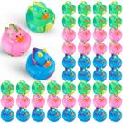 Rubber Ducks Deekin Dinosaur Style, 5 cm, 24 unidades, presente para crianças