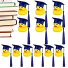 Rubber Ducks SYNJOY Mini Graduation, pacote com 12 e 24 pacotes com chapéu