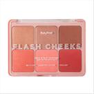 Ruby Rose Paleta de Blush e Iluminador Flash Cheeks HBM1000