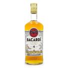 Rum bacardi añejo cuatro - 4 anos 750ml