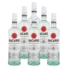 Rum Cubano Bacardi Carta Blanca 700ml 6 Unidades