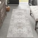 Runner Jinchan para Pasillo Lavable Medallón Floral 60x150 cm Runner Jinchan para Pasillo Lavable Medallón Floral 60x150 cm