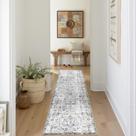 Runner Rug jinchan 61x203 cm Vintage Lavable Antideslizante Azul Runner Rug jinchan 61x203 cm Vintage Lavable Antideslizante Azul