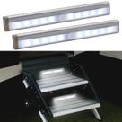 RV Step Lights CCBASEBALL Motion Activated 10 LED (pacote com 2)