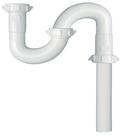 S-Trap Plumb Pak PP20663, junta deslizante de 1,5 cm, plástico branco