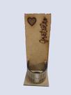 S001 Suporte para mini vasinho em MDF cru