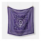 S0206-Lenço Bandana Luxo Combinação Estiloso Evento Scarf 4n2698