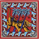 S1201-Lenço Bandana Tigre Estampado Colorido 5JL1509