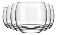 S87714 Copo Aruba 345ml Rocks Vidro Whisky Drink Kit 6 Unidades