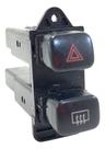 S9697 Botão Pisca Alerta Toyota Corolla 1995 1996 1997 Desembaçador Vermelho 157127