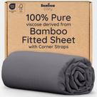 Sábana Ajustable Bambaw Full 100% Viscosa de Bambú Refrescante 38 cm