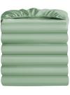 Sábana Ajustable Maple&Stone Twin 99x191 cm Paquete de 6 Verde Salvia