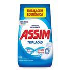 Sabão em Pó Assim Triplação BAG 1,6kg - Embalagem com 10 Unidades Sabão em Pó Assim Triplação BAG 1,6kg - Embalagem com 10 Unidades