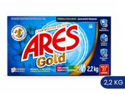Sabão em Pó Concentrado 2,2kg Lava Roupas ARES Gold