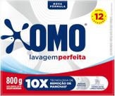 Sabão em Po Detergente OMO Lavagem Perfeita Cartucho 800G