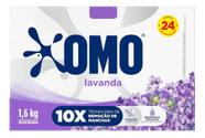 Sabão Em Pó Omo Lavanda 1,6kg Lava Roupas
