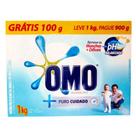 Sabão em Po Omo Puro Cuidado Leve 1 kg e Pague 900 g