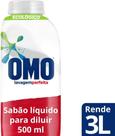 Sabão Liquido Concentrado Omo Lavagem Perfeita Diluir 500ml