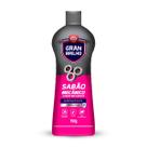 Sabão Mecânico Abrasivo Cremoso Gran Brilho 750Ml, Sabão Desengraxante Automotivo Em Creme, Rosa, Remove Sujeira Pesada