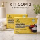 Sabonete Açafrão Argila Branca Dolomita Nativa Brasil 90g Kit 2 Unidades Skincare Limpeza Sabonete Açafrão Argila Branca Dolomita Nativa Brasil 90g Kit 2 Unidades Skincare Limpeza