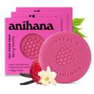 Sabonete ANIHANA Feel-Good com óleo de coco e manteiga de karité 125mL x3