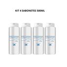 Sabonete Antisséptico Pielsana com PHMB 500ml KIT 4 Sabonetes