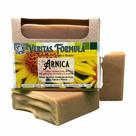 Sabonete Artesanal com Arnica e Cúrcuma Alívio Muscular, Hidratação Profunda e Conforto Cutâneo Com Óleos Essenciais e Vegetais 110g
