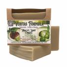 Sabonete Artesanal de Abacate 100 Natural, Com Óleos e Manteigas Vegetais, Óleos Essenciais, Argila Verde e Polpa de Abacate, 110g