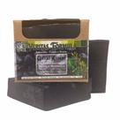 Sabonete Artesanal de Carvão Ativado Óleos Vegetais, Óleos Essenciais de Melaleuca e Menta, Carvão, Argila Preta Purificante, Refrescante 110g